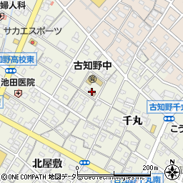 愛知県江南市古知野町熱田205周辺の地図