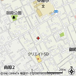 ミニストップ平塚御殿店周辺の地図