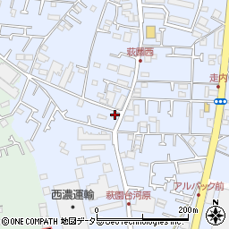 神奈川県茅ヶ崎市萩園2761周辺の地図