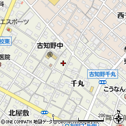 愛知県江南市古知野町熱田187周辺の地図