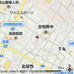 愛知県江南市古知野町熱田228周辺の地図