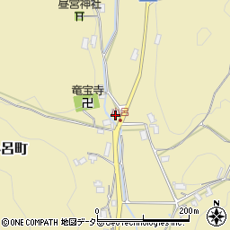京都府綾部市小呂町中筋周辺の地図