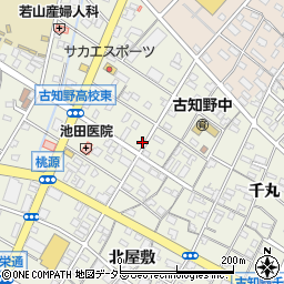 愛知県江南市古知野町熱田148周辺の地図