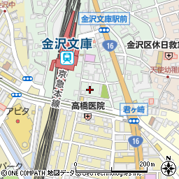 神奈川県横浜市金沢区谷津町360周辺の地図