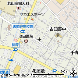 愛知県江南市古知野町熱田149周辺の地図