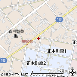 岐阜県羽島市正木町須賀赤松433周辺の地図