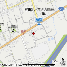 滋賀県米原市柏原351周辺の地図