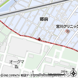 愛知県丹羽郡扶桑町柏森郷前160周辺の地図