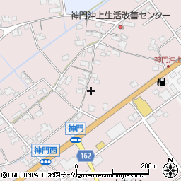 島根県出雲市神門町711周辺の地図