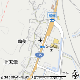 京都府福知山市上天津1945周辺の地図