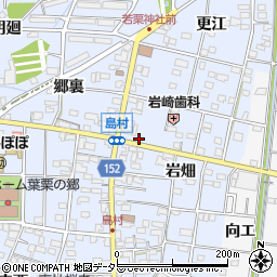 愛知県一宮市島村岩畑44周辺の地図