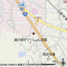 兵庫県朝来市和田山町平野93周辺の地図