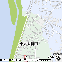 神奈川県茅ヶ崎市平太夫新田79周辺の地図