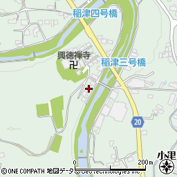岐阜県瑞浪市稲津町小里2612周辺の地図