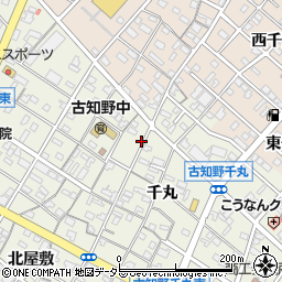 愛知県江南市古知野町熱田186周辺の地図