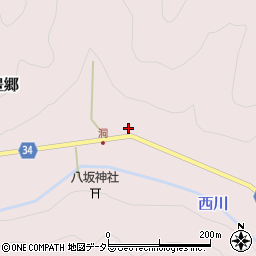 京都府南丹市美山町豊郷小路ノ上周辺の地図