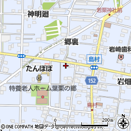 愛知県一宮市島村六反田15周辺の地図