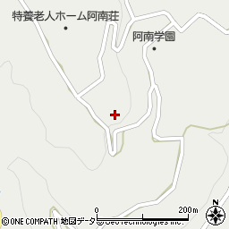 長野県下伊那郡阿南町北條966周辺の地図