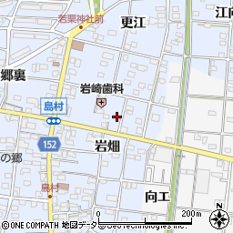 愛知県一宮市島村岩畑72周辺の地図