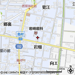 愛知県一宮市島村岩畑23周辺の地図