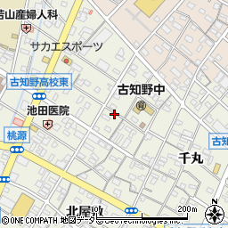 愛知県江南市古知野町熱田229周辺の地図