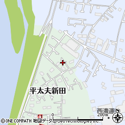 神奈川県茅ヶ崎市平太夫新田53周辺の地図