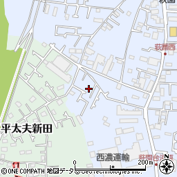 神奈川県茅ヶ崎市萩園3174周辺の地図