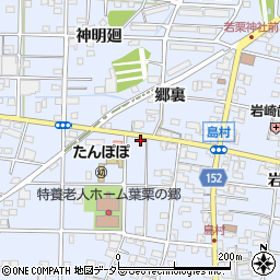 愛知県一宮市島村六反田10周辺の地図