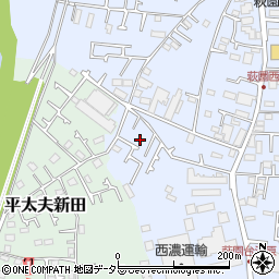 神奈川県茅ヶ崎市萩園3147周辺の地図