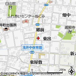いちい信用金庫浅井支店周辺の地図