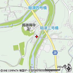 岐阜県瑞浪市稲津町小里2612-1周辺の地図