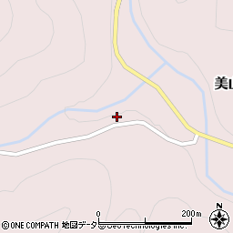 京都府南丹市美山町豊郷北中周辺の地図