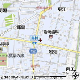 愛知県一宮市島村岩畑45周辺の地図
