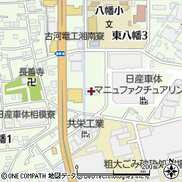 府川鉄工所周辺の地図