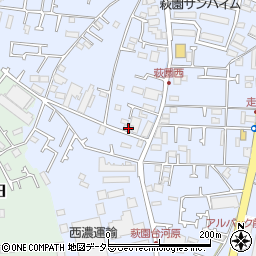 神奈川県茅ヶ崎市萩園2918周辺の地図