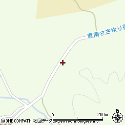 岐阜県恵那市山岡町田沢2005周辺の地図