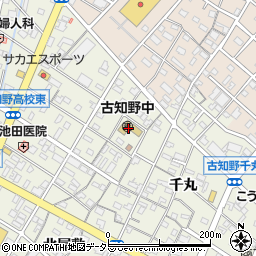 愛知県江南市古知野町熱田203周辺の地図