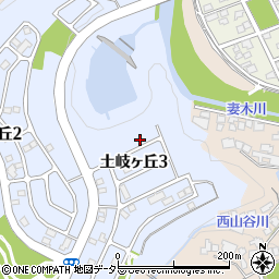 岐阜県土岐市土岐ヶ丘3丁目2周辺の地図