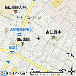 愛知県江南市古知野町熱田119周辺の地図