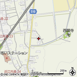 滋賀県米原市顔戸1585周辺の地図