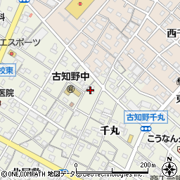 愛知県江南市古知野町熱田184周辺の地図