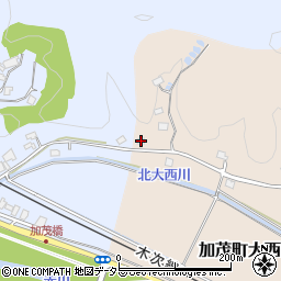 島根県雲南市加茂町大西457周辺の地図
