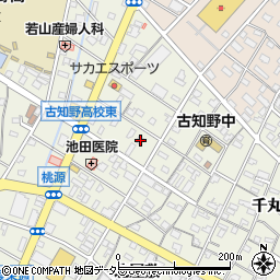 愛知県江南市古知野町熱田123周辺の地図