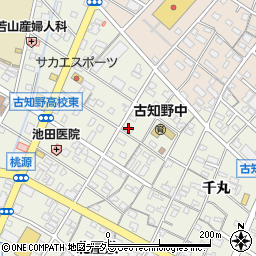 愛知県江南市古知野町熱田218周辺の地図