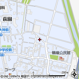 神奈川県茅ヶ崎市萩園1907周辺の地図