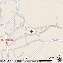 京都府綾部市中筋町島萬周辺の地図
