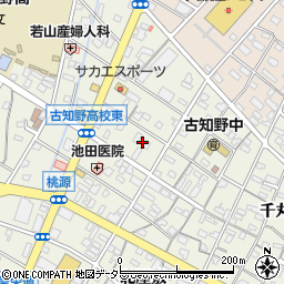 愛知県江南市古知野町熱田125周辺の地図