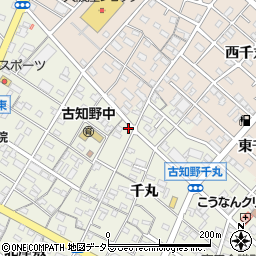 愛知県江南市古知野町熱田181周辺の地図