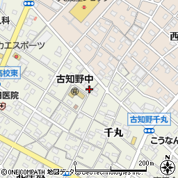 愛知県江南市古知野町熱田174周辺の地図