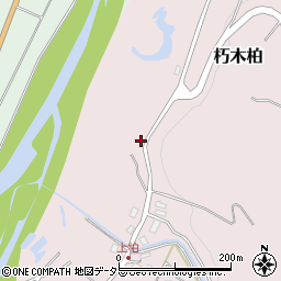 滋賀県高島市朽木柏291周辺の地図